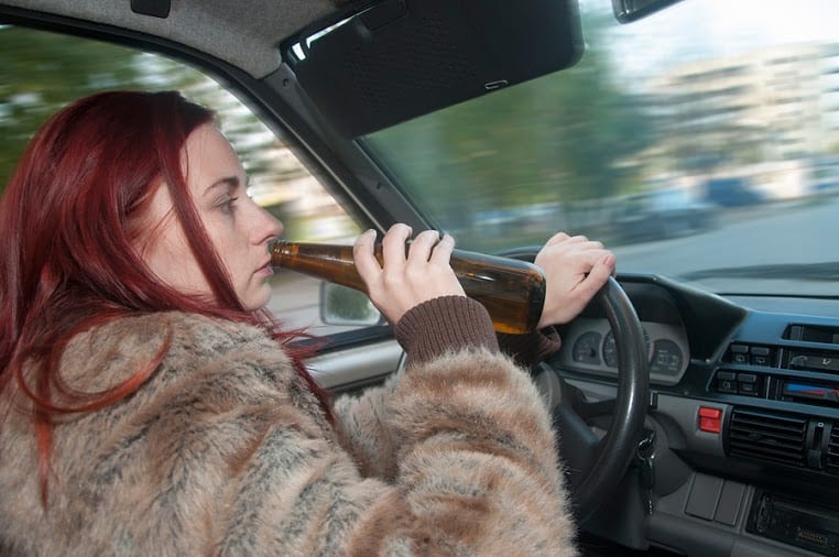 Употребление алкоголя за рулем