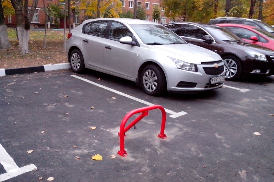 Выделение личного парковочного места