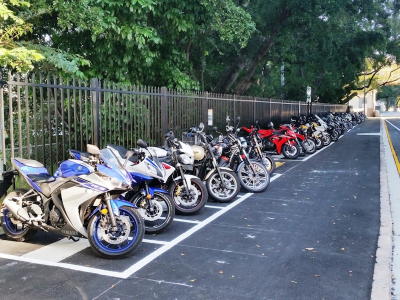 парк мотоциклов