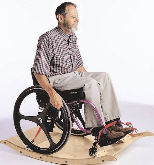 Инвалид в кресле