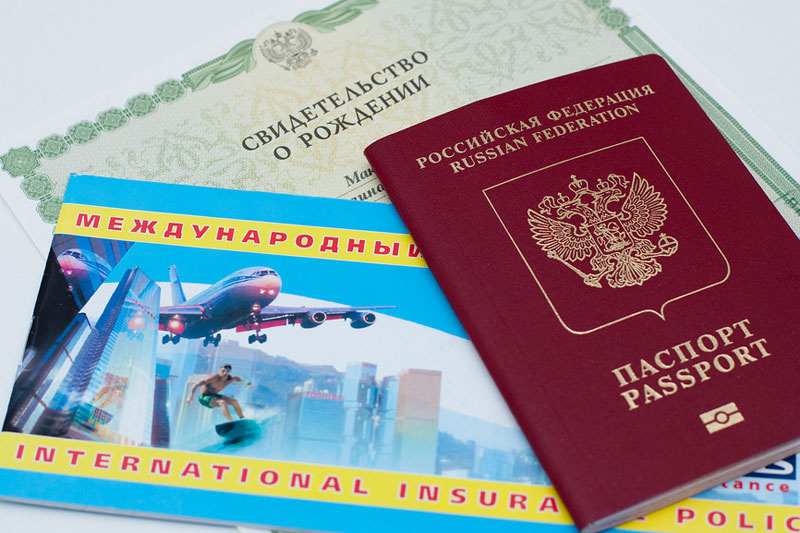 Заграничный паспорт ребенку