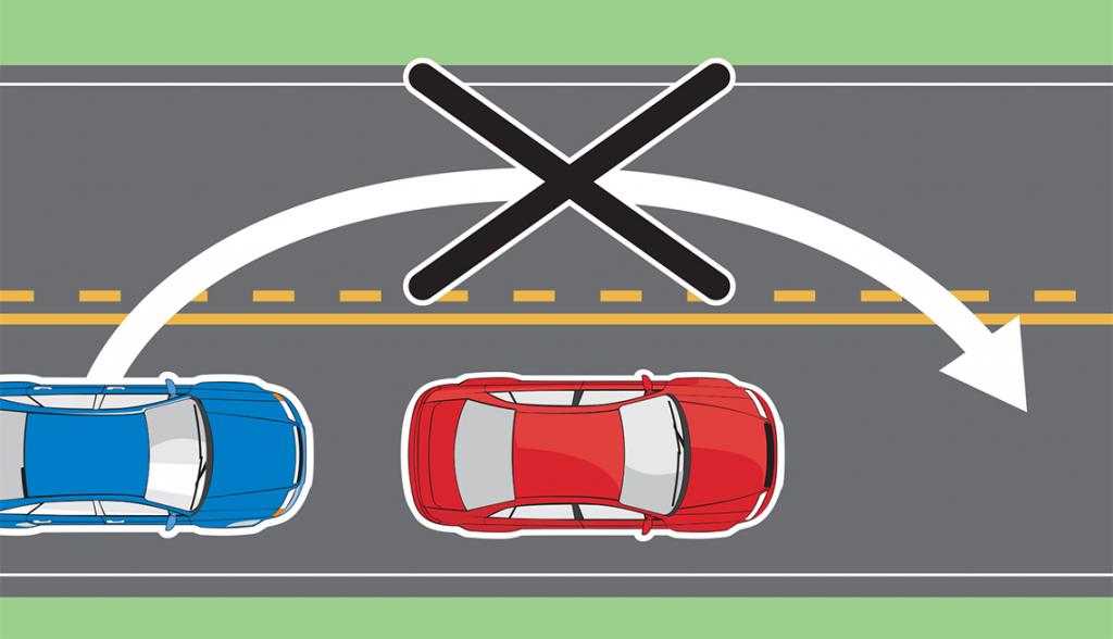 Опасные маневры на дороге: определение и статистика