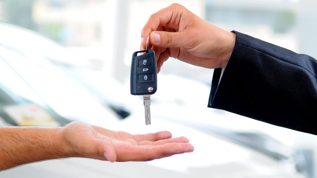 Передача ключей продажа авто